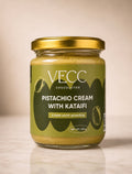 Jarro crema de pistacho con kataifi